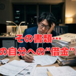 その書類…4月の自分への“借金”に⚠