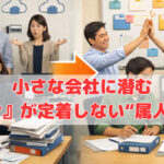 小さな会社に潜む『片付け』が定着しない“属人化”の罠