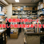 「事務所が狭い…」本当に移転しか解決策はありませんか？
