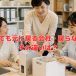 片付けても元に戻る会社、戻らない会社。その違いは？